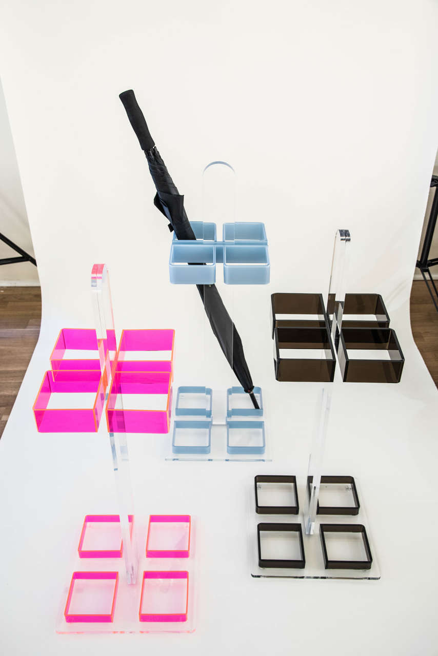 Lucite/Acrylic Umbrella Stands For Sale at 1stdibs